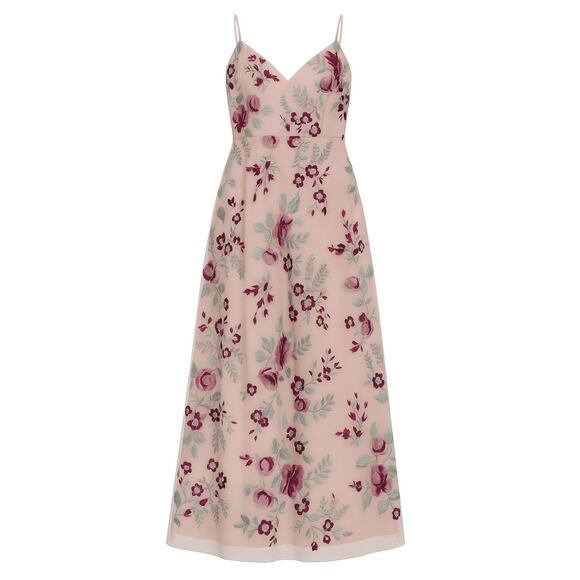 Jenny Yoo Collection Floral Embroidered Dress – Size 6 - Picture 1 of 12